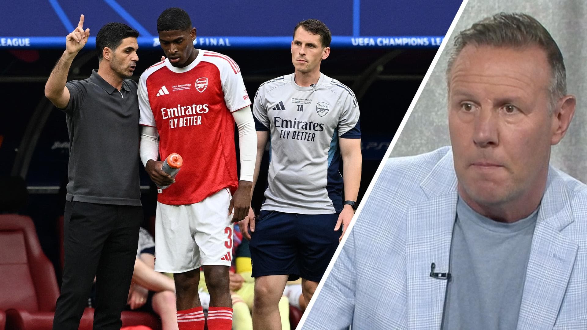 Burley: Arsenal Champions League tactics 'very disappointing'